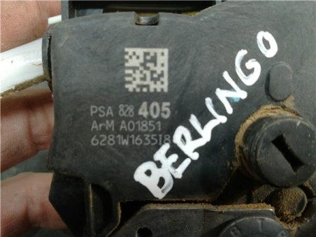 Cerradura Puerta Delantera Derecha Citroen BERLINGO CUADRO 1 6 16V HDi 