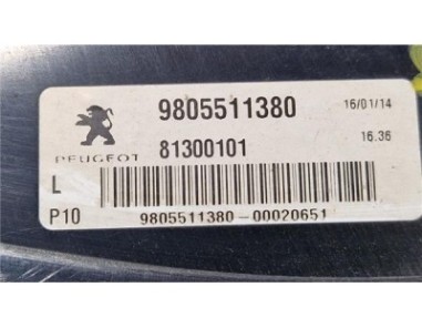 Piloto Porton Trasero Izquierdo Peugeot 3008  2 0 Allure [2 0 Ltr  - 120 kW 16V HDi FAP]