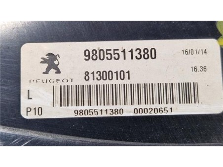 Piloto Porton Trasero Izquierdo Peugeot 3008  2 0 Allure [2 0 Ltr  - 120 kW 16V HDi FAP]