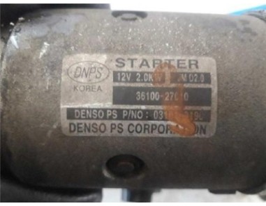 Motor Arranque Kia CARENS 2 0 CRDi 