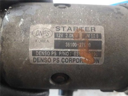 Motor Arranque Kia CARENS 2 0 CRDi 