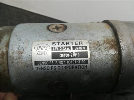 Motor Arranque Hyundai SANTA FE 2 2 CRDi 