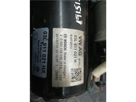 Motor Arranque Audi A4 BER  2 0 16V TDI 