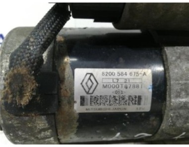 Motor Arranque Nissan MICRA 1 5 dCi Turbodiesel 