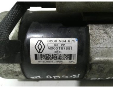 Motor Arranque Renault CLIO III 1 5 dCi D 