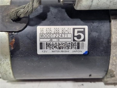 Motor Arranque Peugeot 207 SW  1 6 HDi