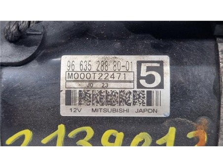 Motor Arranque Peugeot PARTNER Tepee 1 6 HDi