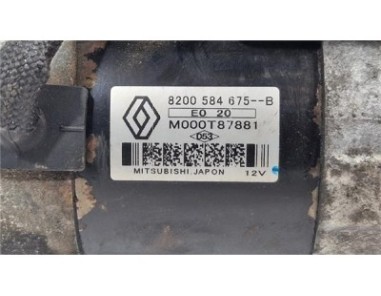 Motor Arranque Nissan Qashqai  1 5 Acenta [1 5 Ltr  - 78 kW dCi Turbodiesel CAT]