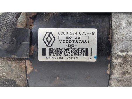 Motor Arranque Nissan Qashqai  1 5 Acenta [1 5 Ltr  - 78 kW dCi Turbodiesel CAT]