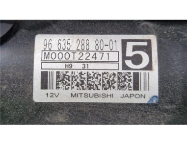 Motor Arranque Peugeot 3008  1 6 Premium [1 6 Ltr  - 80 kW HDi FAP CAT ]