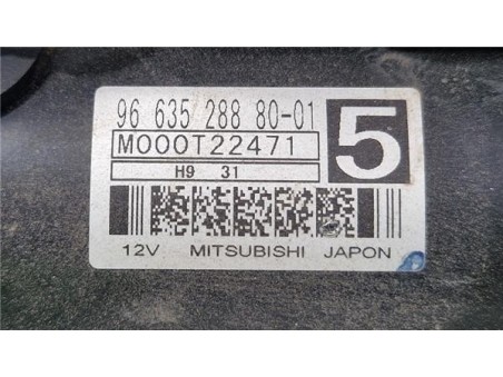 Motor Arranque Peugeot 3008  1 6 Premium [1 6 Ltr  - 80 kW HDi FAP CAT ]