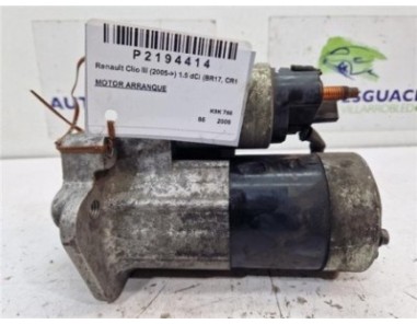Motor Arranque Renault Clio III  1 5 dCi 
