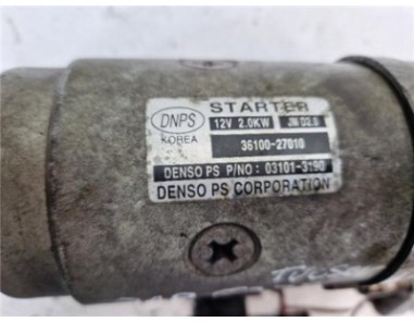 Motor Arranque Hyundai Tucson  2 0 CRDi