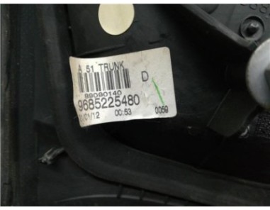 Piloto Porton Trasero Derecho Citroen C3 1 6 16V HDi 