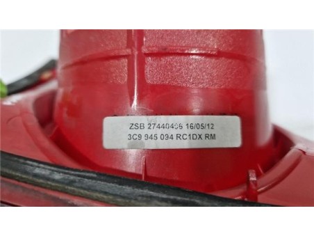 Piloto Porton Trasero Derecho Volkswagen Passat Variant  2 0 TDI 16V