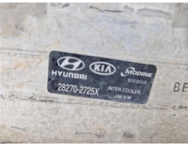 Intercooler Hyundai Tucson  2 0 CRDi