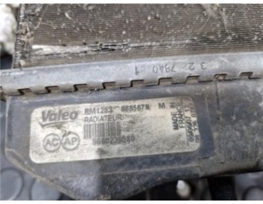 RADIADOR AGUA Peugeot 207  1 4 Confort [1 4 Ltr  - 65 kW 16V CAT ]