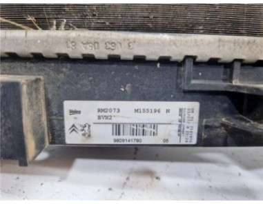 RADIADOR AGUA Citroen Berlingo Combi  1 5 Feel M [1 5 Ltr  - 75 kW Blue-HDI FAP]