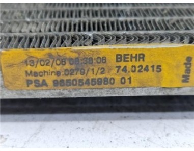 Condensador Citroen C4 Berlina  1 4 16V