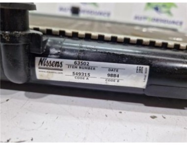 RADIADOR AGUA Citroen C4 Berlina  1 4 16V RADIADOR AGUA Citroen C4 Berlina  1 4 16V