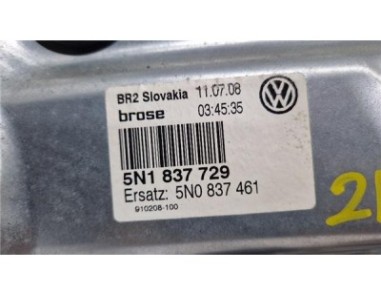 Elevalunas Electrico Delantero Izquierdo Volkswagen Tiguan  2 0 TDI