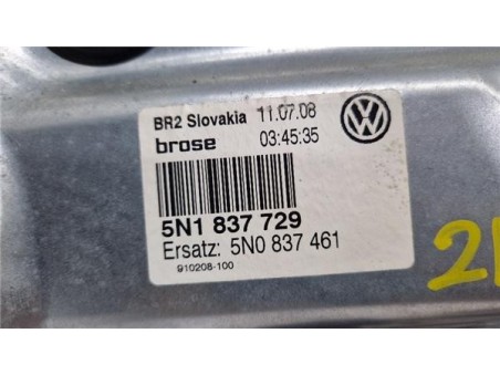 Elevalunas Electrico Delantero Izquierdo Volkswagen Tiguan  2 0 TDI