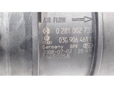 Caudalimetro Volkswagen Tiguan  2 0 TDI