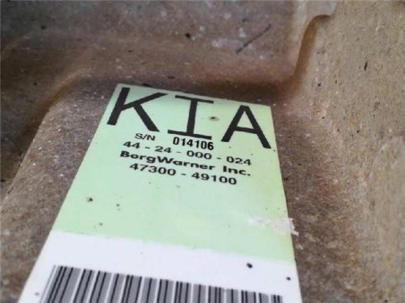 Caja Cambios Manual Kia SORENTO 2 5 CRDi 