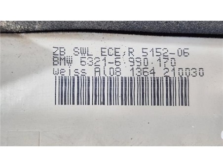 Piloto Trasero Derecho BMW Serie X3  3 0 xDrive 30d [3 0 Ltr  - 160 kW Turbodiesel CAT]