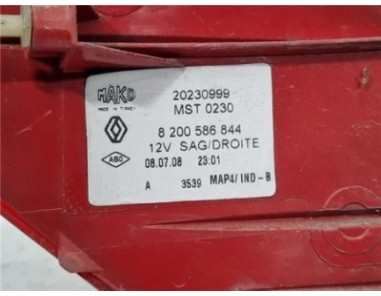 Piloto Trasero Derecho Renault Clio III Grandtour  1 5 Authentique [1 5 Ltr  - 63 kW dCi Diesel CAT]