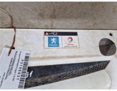 Rejilla Paragolpes Delantero Peugeot PARTNER Furgón 1 6 HDi