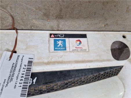 Rejilla Paragolpes Delantero Peugeot PARTNER Furgón 1 6 HDi