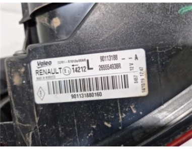 Piloto Trasero Izquierdo Dacia Sandero II  0 9 Ambiance [0 9 Ltr  - 66 kW TCE CAT bivalent  Gasolina / GPL]