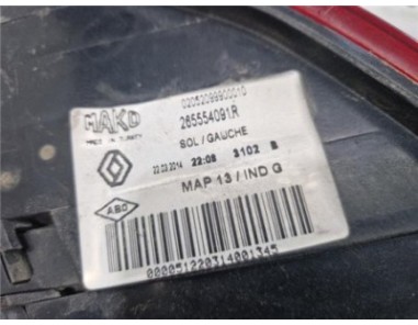 Piloto Trasero Izquierdo Renault Clio IV  1 5 Business [1 5 Ltr  - 66 kW dCi Diesel FAP Energy]