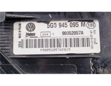 Piloto Trasero Izquierdo Volkswagen Golf VII  1 6 BlueMotion [1 6 Ltr  - 81 kW 16V TDI DPF]