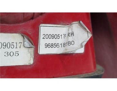 Piloto Trasero Derecho Peugeot 206 +  1 4 Básico [1 4 Ltr  - 50 kW HDi]