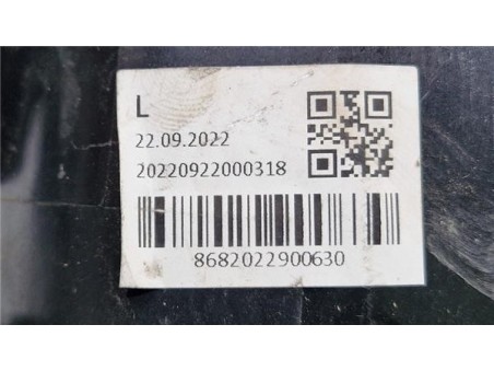 Piloto Trasero Izquierdo Ford Transit Courier  1 6 Ambiente [1 6 Ltr  - 71 kW TDCi CAT]