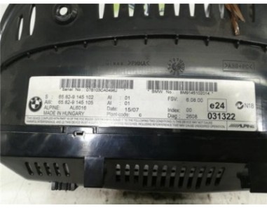 PANTALLA NAVEGADOR BMW Serie 3 Berlina  2 0 320d [2 0 Ltr  - 120 kW 16V Diesel]