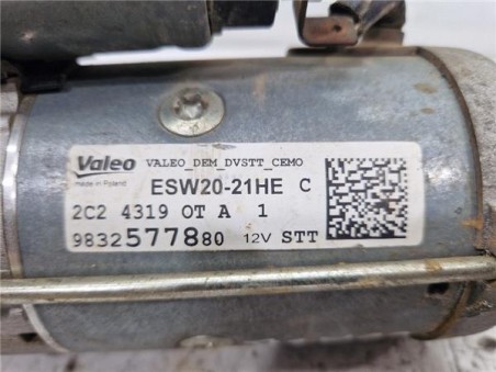 Motor Arranque Opel Corsa F  1 5 GS Line [1 5 Ltr  - 75 kW CDTI DPF]