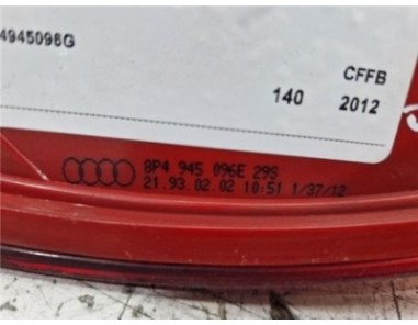 Piloto Trasero Derecho Audi A3 Sportback  2 0 TDI Ambiente [2 0 Ltr  - 103 kW TDI]