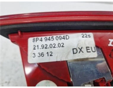 Piloto Porton Trasero Derecho Audi A3 Sportback  2 0 TDI Ambiente [2 0 Ltr  - 103 kW TDI]