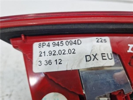 Piloto Porton Trasero Derecho Audi A3 Sportback  2 0 TDI Ambiente [2 0 Ltr  - 103 kW TDI]