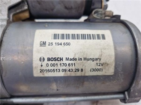 Motor Arranque Opel CORSA E 1 4 