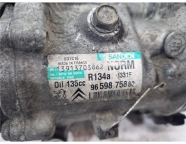 Compresor Aire Acondicionado Peugeot PARTNER Furgón 1 6 HDi