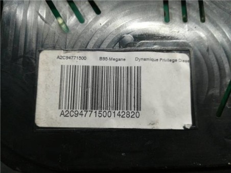Cuadro Completo Renault MEGANE III SPORT TOURER 1 5 dCi D FAP 