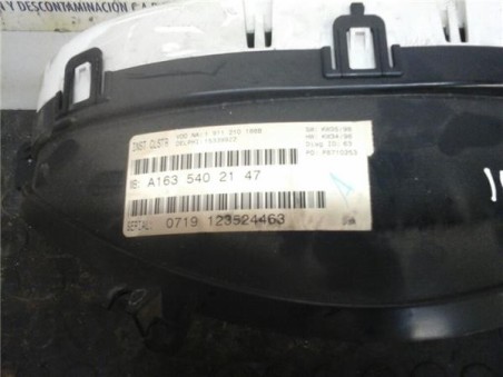 Cuadro Completo MERCEDES CLASE M 4 3 V8 24V 