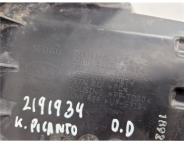 Faro Delantero Derecho Kia Picanto  1 0 Concept [1 0 Ltr  - 49 kW CAT]