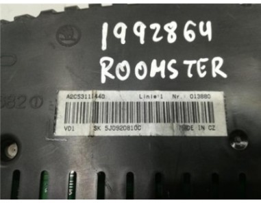 Cuadro Completo Skoda ROOMSTER 1 9 TDI  Cuadro Completo Skoda ROOMSTER 1 9 TDI