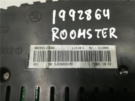 Cuadro Completo Skoda ROOMSTER 1 9 TDI 