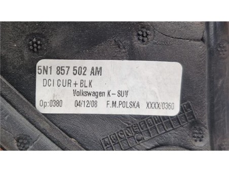 Retrovisor Electrico Derecho Volkswagen Tiguan  2 0 TDI